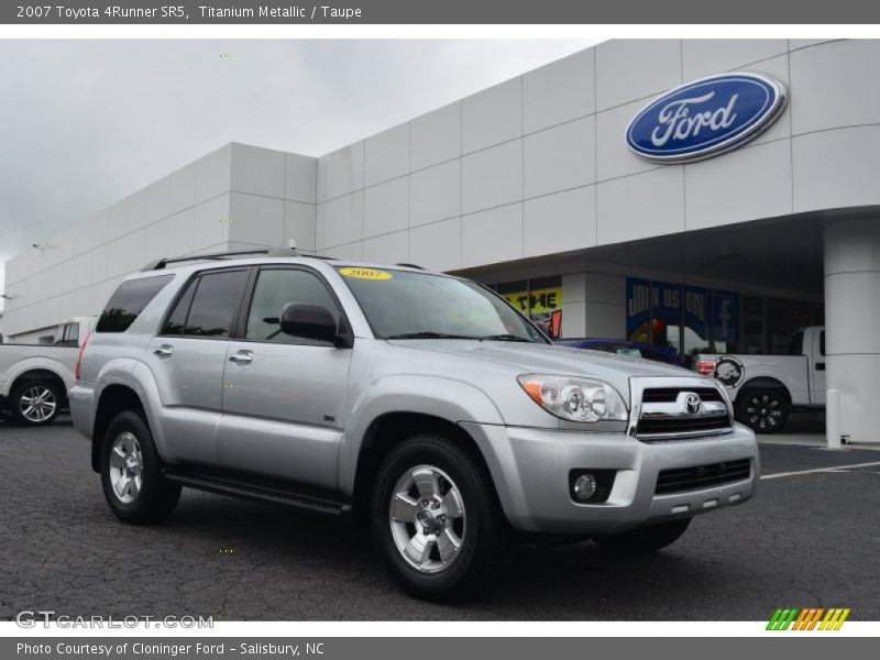 Titanium Metallic / Taupe 2007 Toyota 4Runner SR5