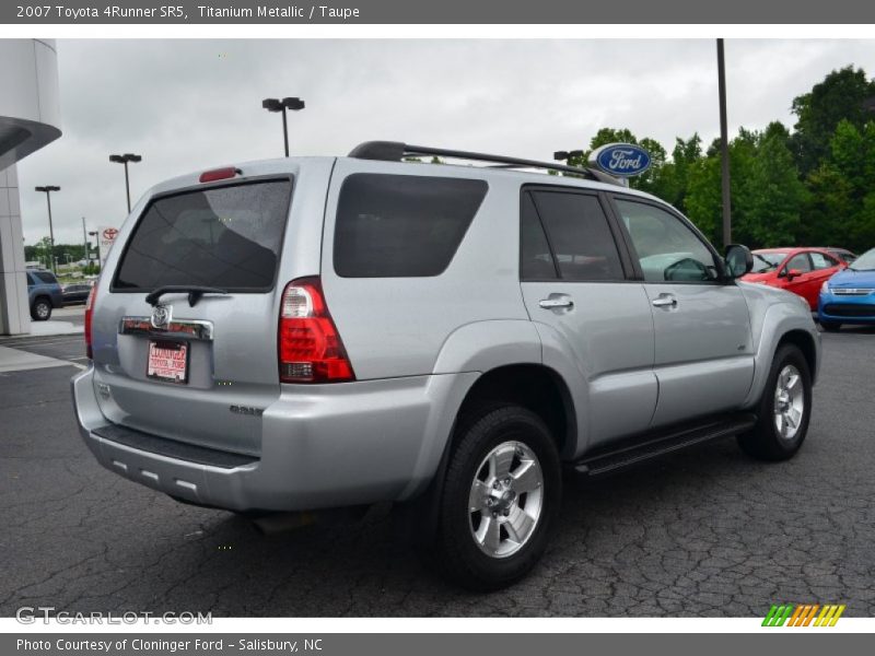 Titanium Metallic / Taupe 2007 Toyota 4Runner SR5