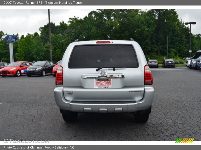 Titanium Metallic / Taupe 2007 Toyota 4Runner SR5