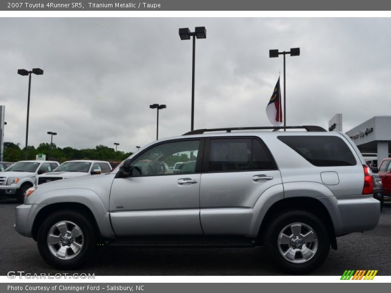 Titanium Metallic / Taupe 2007 Toyota 4Runner SR5