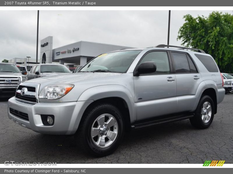 Titanium Metallic / Taupe 2007 Toyota 4Runner SR5