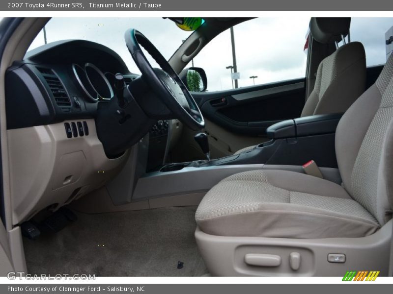 Titanium Metallic / Taupe 2007 Toyota 4Runner SR5