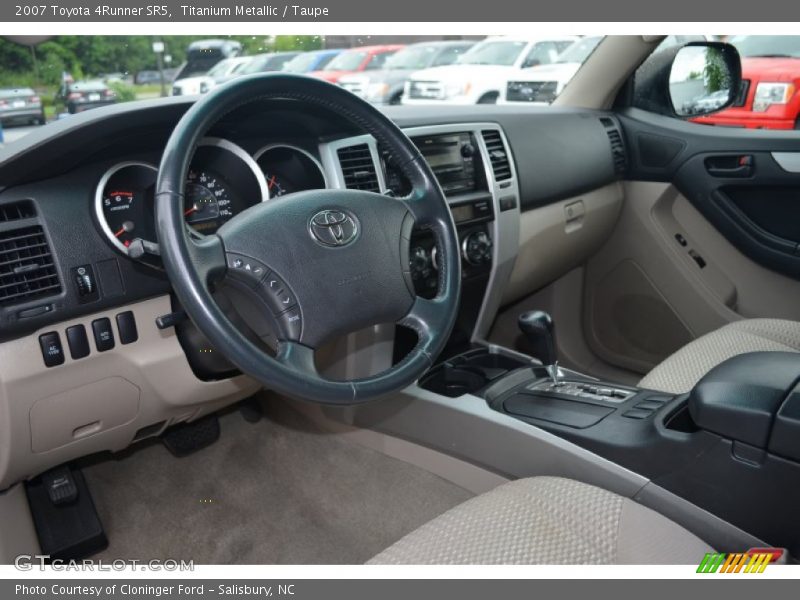 Titanium Metallic / Taupe 2007 Toyota 4Runner SR5