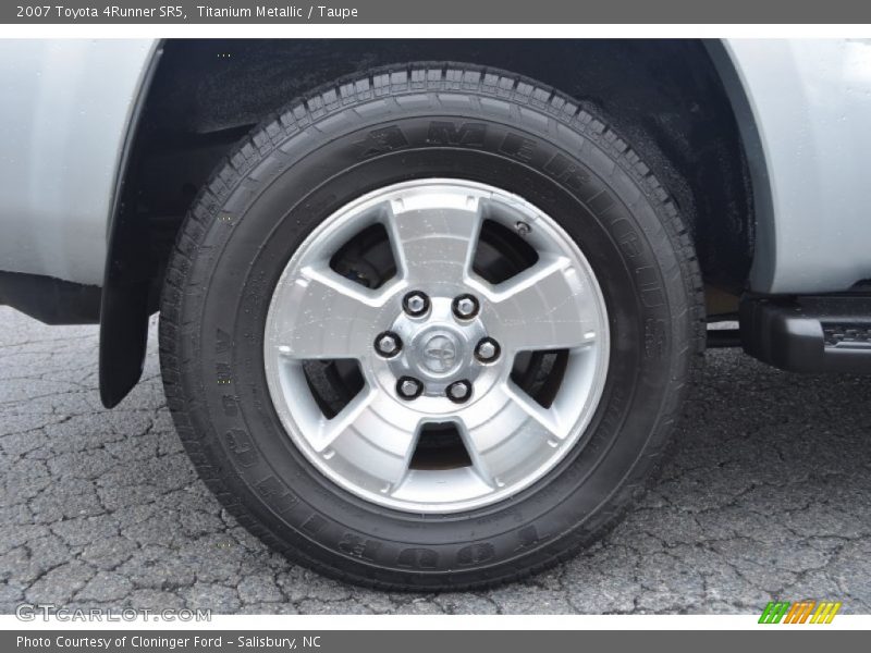 Titanium Metallic / Taupe 2007 Toyota 4Runner SR5
