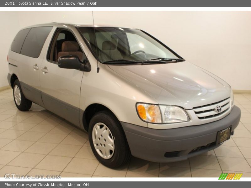 Silver Shadow Pearl / Oak 2001 Toyota Sienna CE