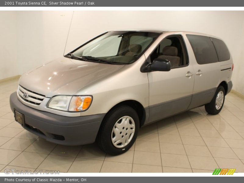 Silver Shadow Pearl / Oak 2001 Toyota Sienna CE