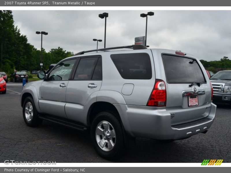 Titanium Metallic / Taupe 2007 Toyota 4Runner SR5