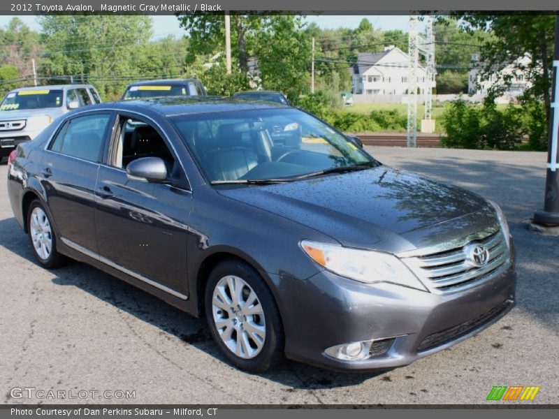Magnetic Gray Metallic / Black 2012 Toyota Avalon