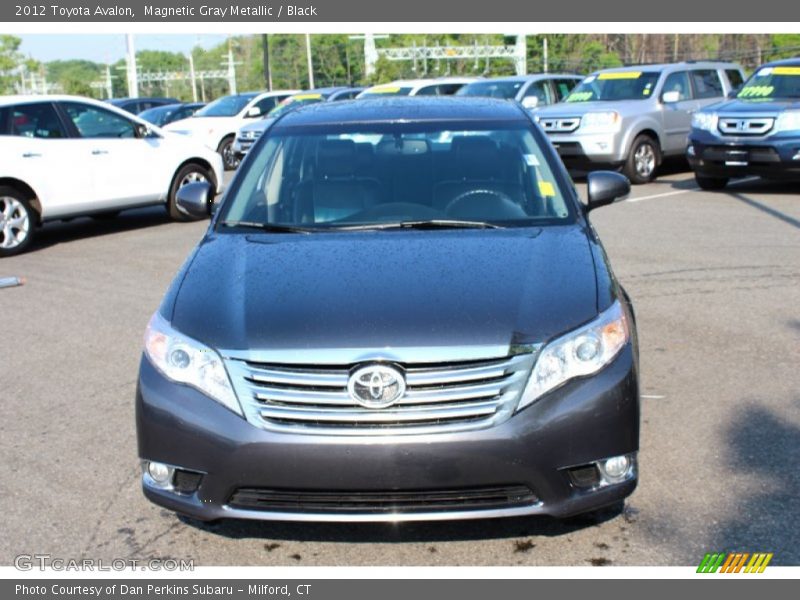 Magnetic Gray Metallic / Black 2012 Toyota Avalon