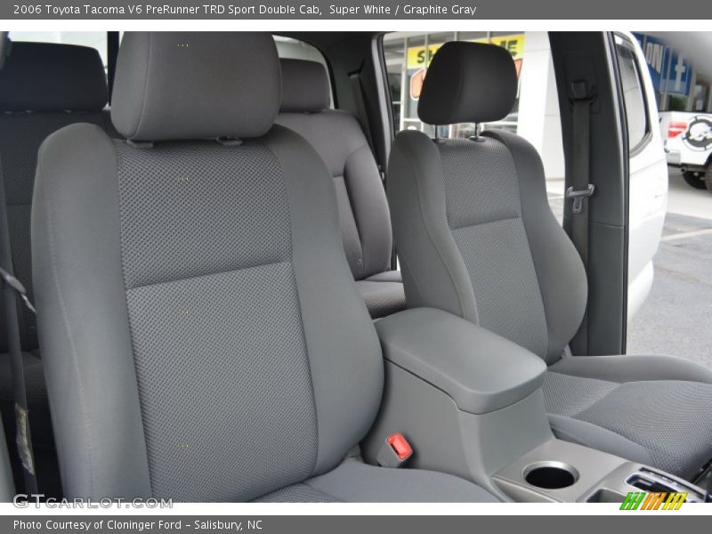 Super White / Graphite Gray 2006 Toyota Tacoma V6 PreRunner TRD Sport Double Cab