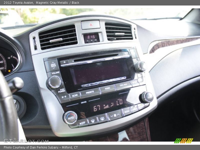 Magnetic Gray Metallic / Black 2012 Toyota Avalon