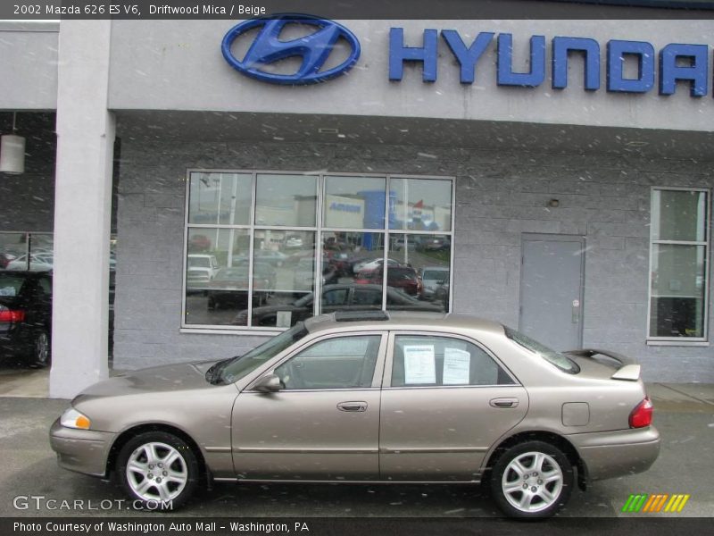 Driftwood Mica / Beige 2002 Mazda 626 ES V6