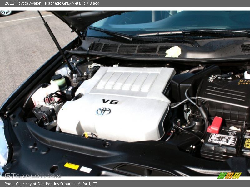 Magnetic Gray Metallic / Black 2012 Toyota Avalon