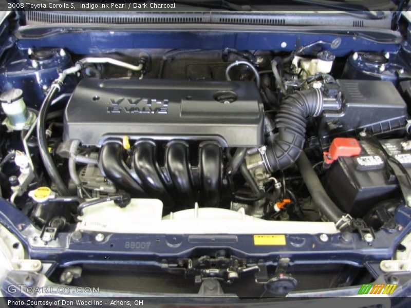 Indigo Ink Pearl / Dark Charcoal 2008 Toyota Corolla S