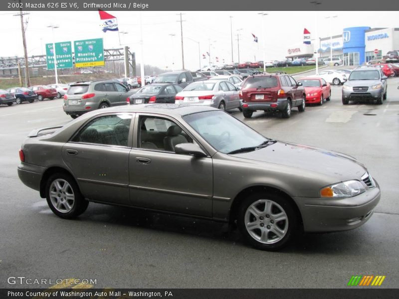 Driftwood Mica / Beige 2002 Mazda 626 ES V6