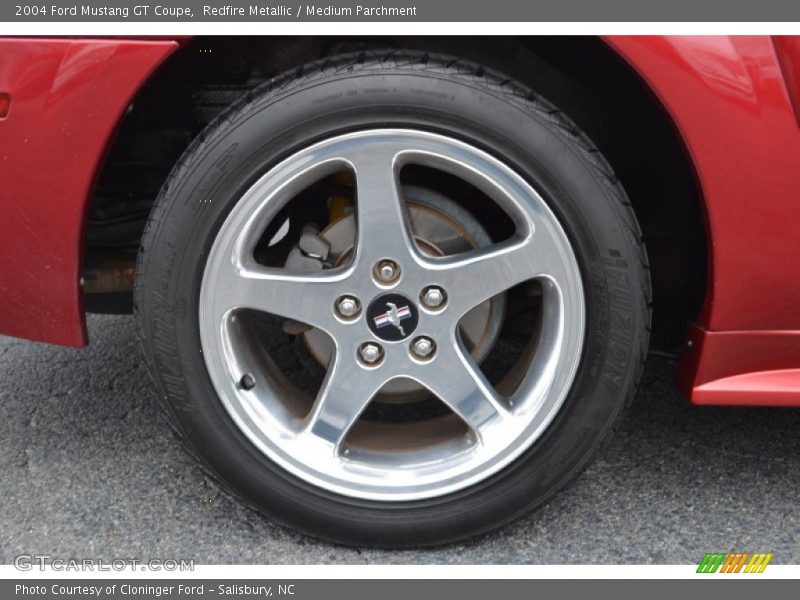 Redfire Metallic / Medium Parchment 2004 Ford Mustang GT Coupe