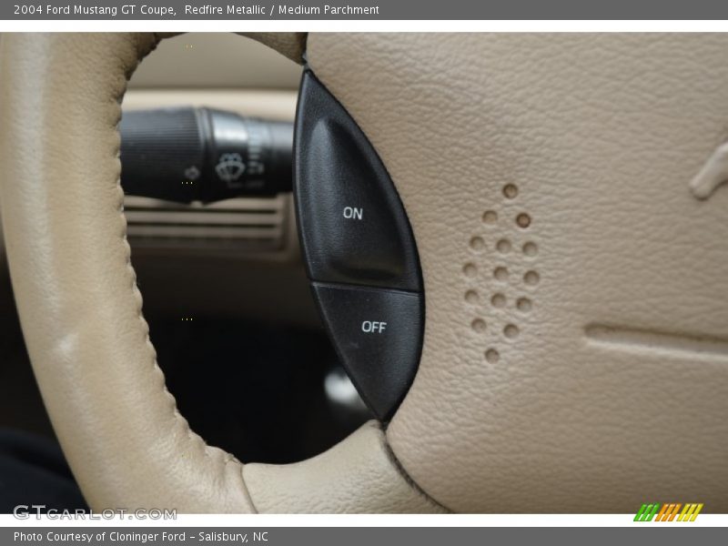 Redfire Metallic / Medium Parchment 2004 Ford Mustang GT Coupe