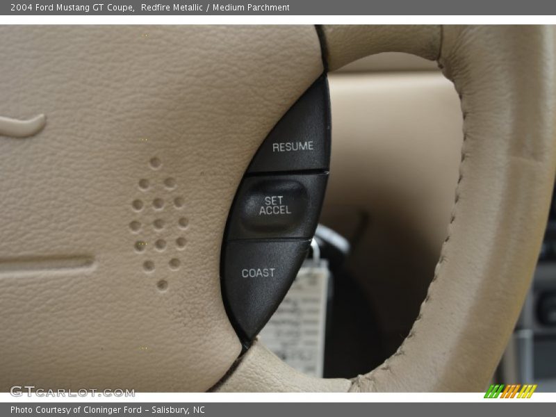 Redfire Metallic / Medium Parchment 2004 Ford Mustang GT Coupe
