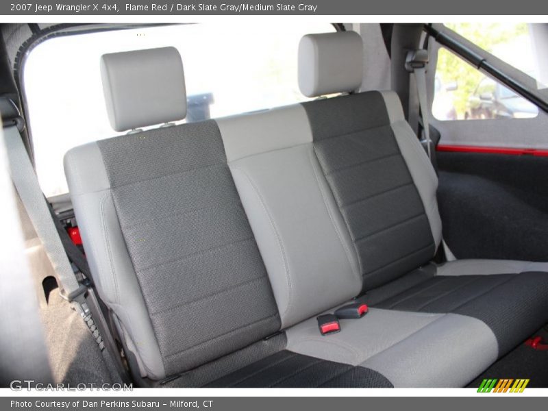 Flame Red / Dark Slate Gray/Medium Slate Gray 2007 Jeep Wrangler X 4x4