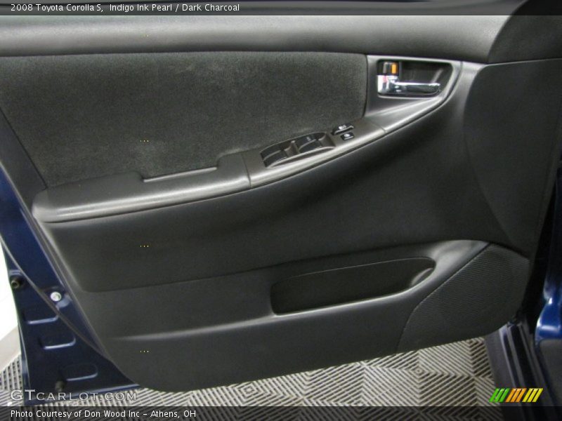 Indigo Ink Pearl / Dark Charcoal 2008 Toyota Corolla S