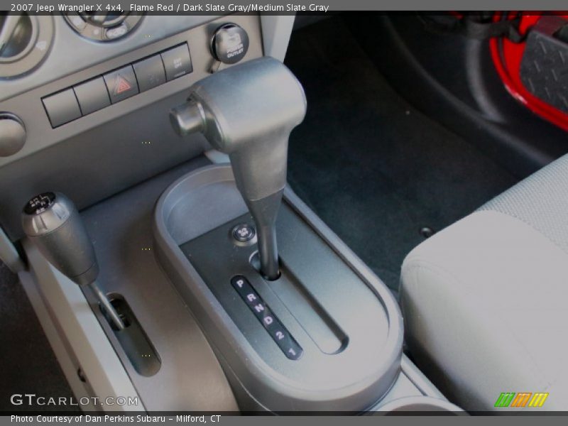 Flame Red / Dark Slate Gray/Medium Slate Gray 2007 Jeep Wrangler X 4x4