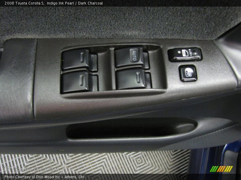 Indigo Ink Pearl / Dark Charcoal 2008 Toyota Corolla S