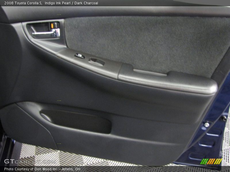 Indigo Ink Pearl / Dark Charcoal 2008 Toyota Corolla S