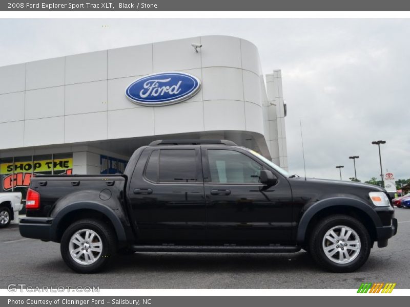 Black / Stone 2008 Ford Explorer Sport Trac XLT