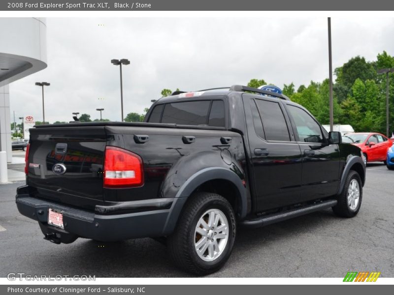 Black / Stone 2008 Ford Explorer Sport Trac XLT