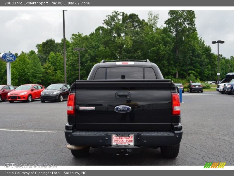 Black / Stone 2008 Ford Explorer Sport Trac XLT
