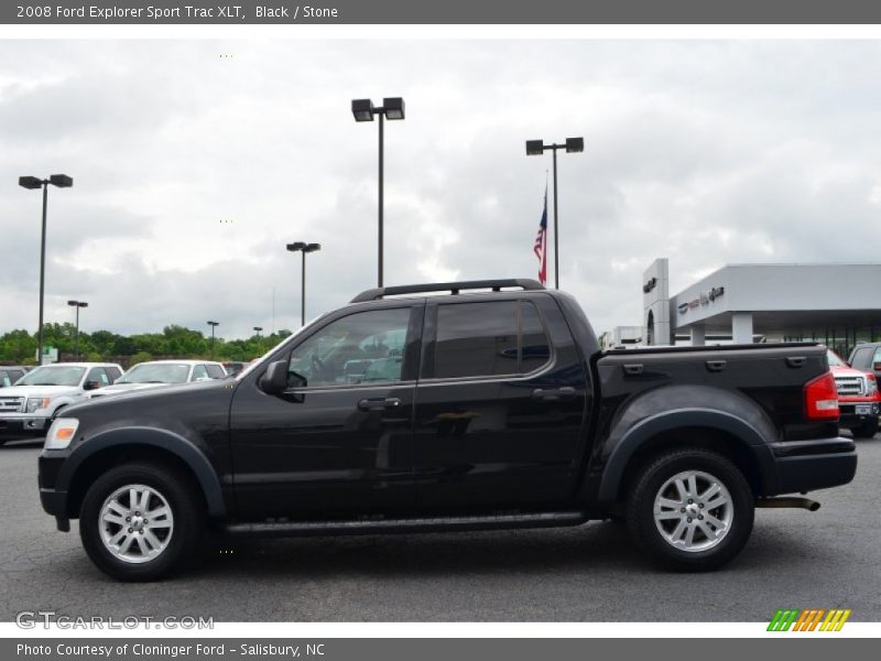 Black / Stone 2008 Ford Explorer Sport Trac XLT