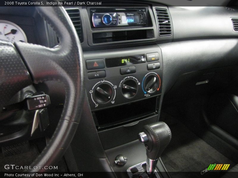 Indigo Ink Pearl / Dark Charcoal 2008 Toyota Corolla S