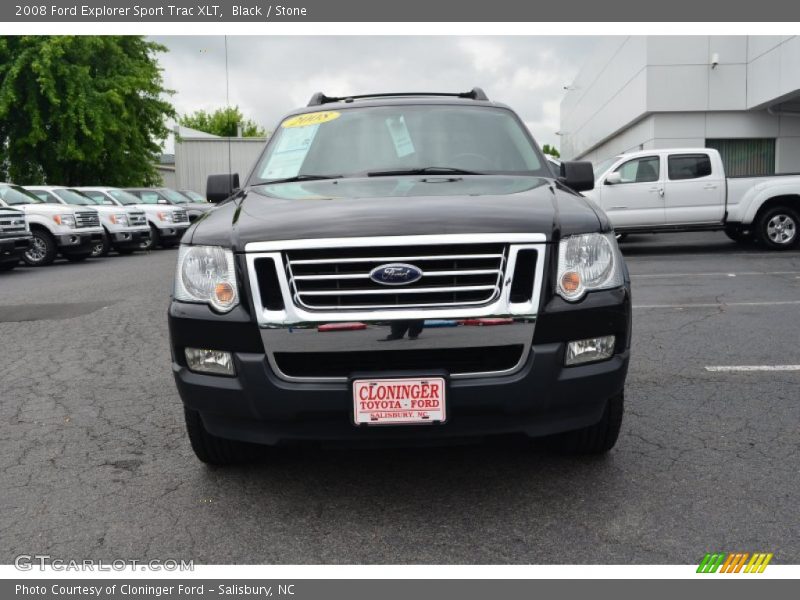 Black / Stone 2008 Ford Explorer Sport Trac XLT