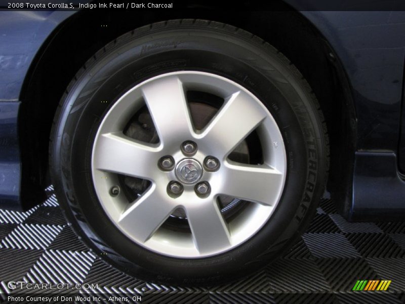 Indigo Ink Pearl / Dark Charcoal 2008 Toyota Corolla S