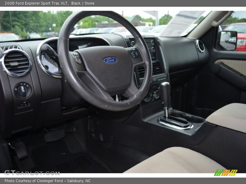 Black / Stone 2008 Ford Explorer Sport Trac XLT