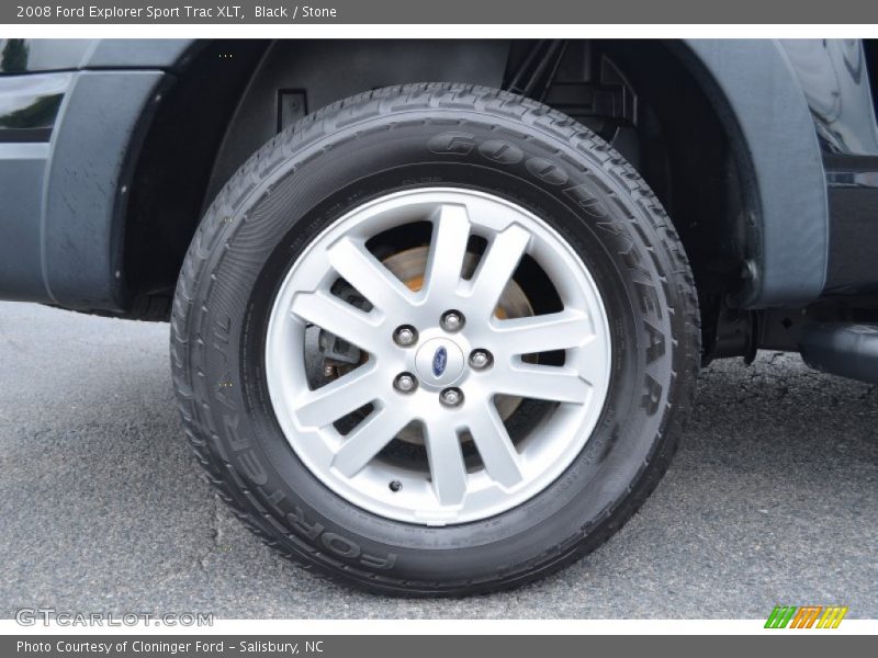 Black / Stone 2008 Ford Explorer Sport Trac XLT