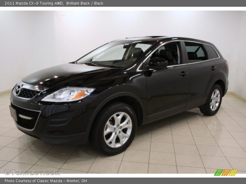 Brilliant Black / Black 2011 Mazda CX-9 Touring AWD