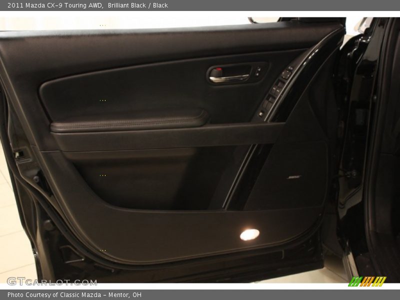 Brilliant Black / Black 2011 Mazda CX-9 Touring AWD