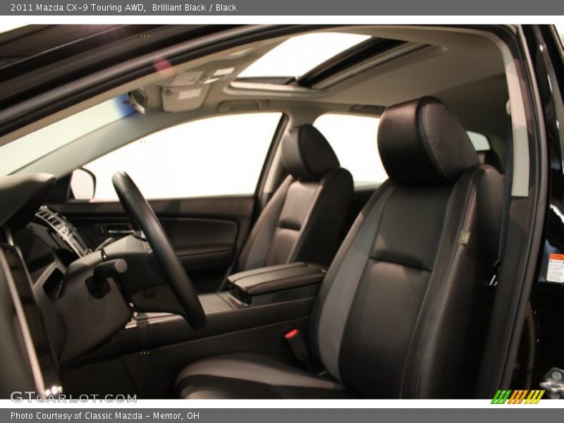 Brilliant Black / Black 2011 Mazda CX-9 Touring AWD