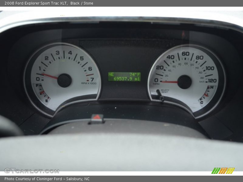 Black / Stone 2008 Ford Explorer Sport Trac XLT