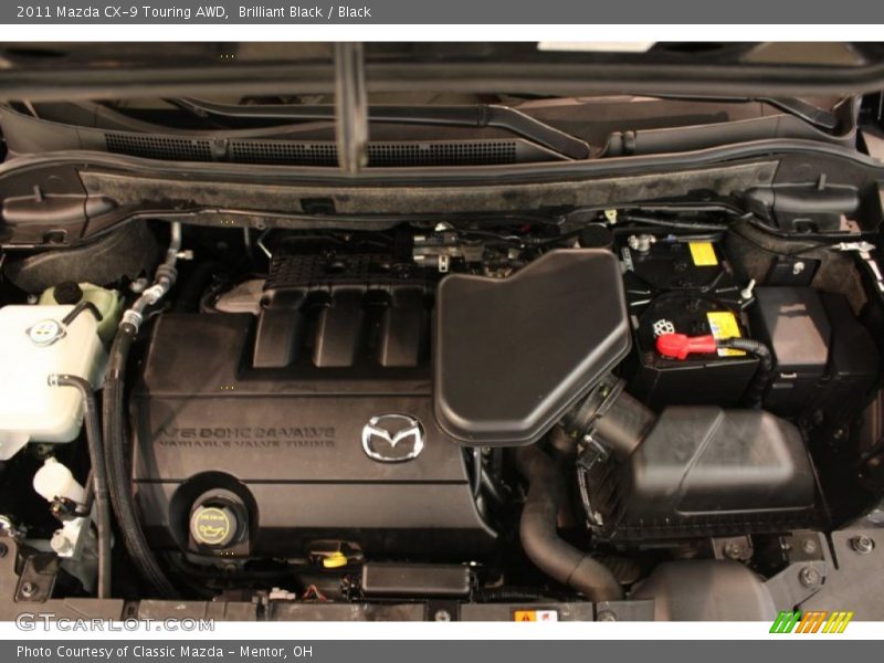 Brilliant Black / Black 2011 Mazda CX-9 Touring AWD