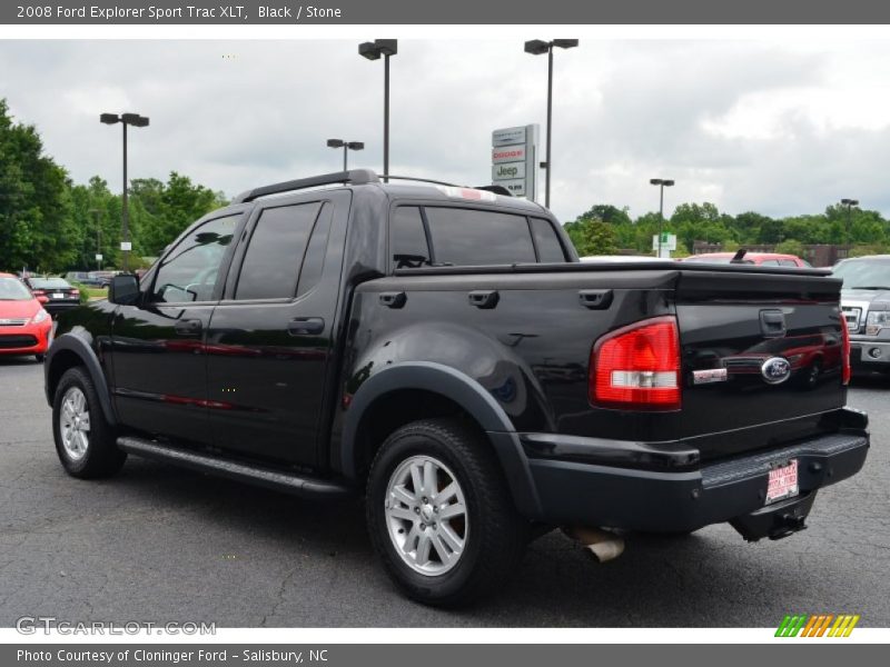Black / Stone 2008 Ford Explorer Sport Trac XLT