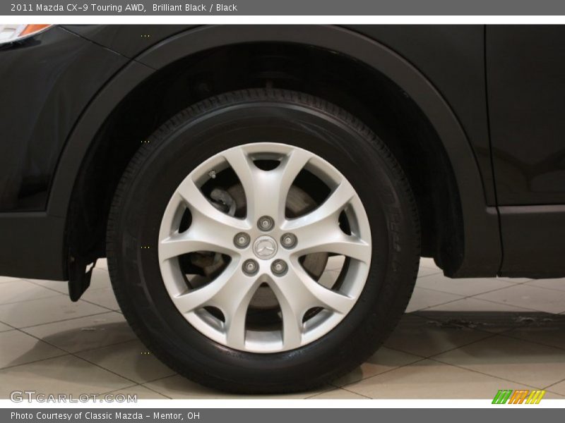 Brilliant Black / Black 2011 Mazda CX-9 Touring AWD