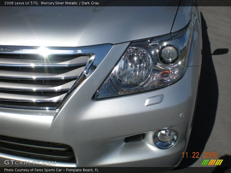 Mercury Silver Metallic / Dark Gray 2008 Lexus LX 570