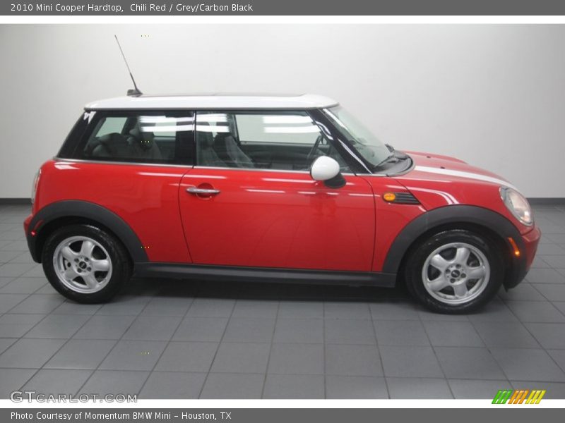 Chili Red / Grey/Carbon Black 2010 Mini Cooper Hardtop