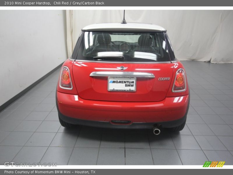 Chili Red / Grey/Carbon Black 2010 Mini Cooper Hardtop