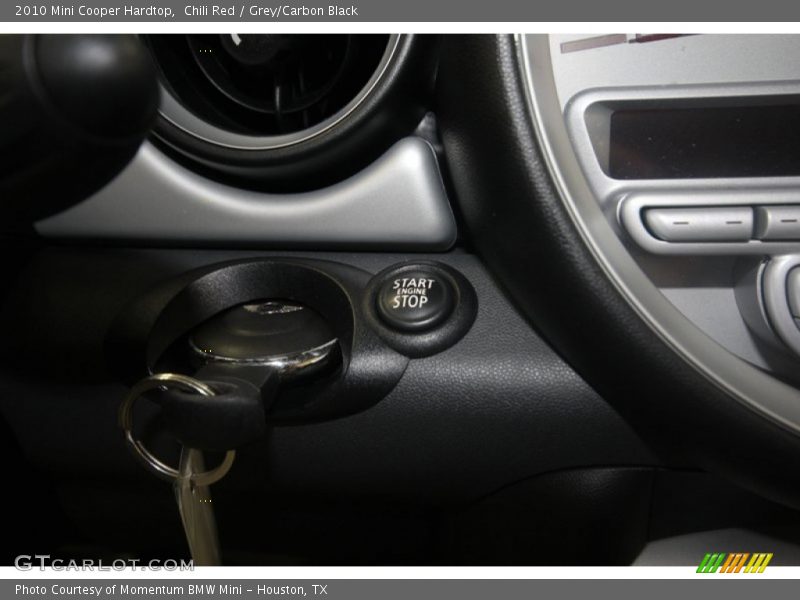 Chili Red / Grey/Carbon Black 2010 Mini Cooper Hardtop