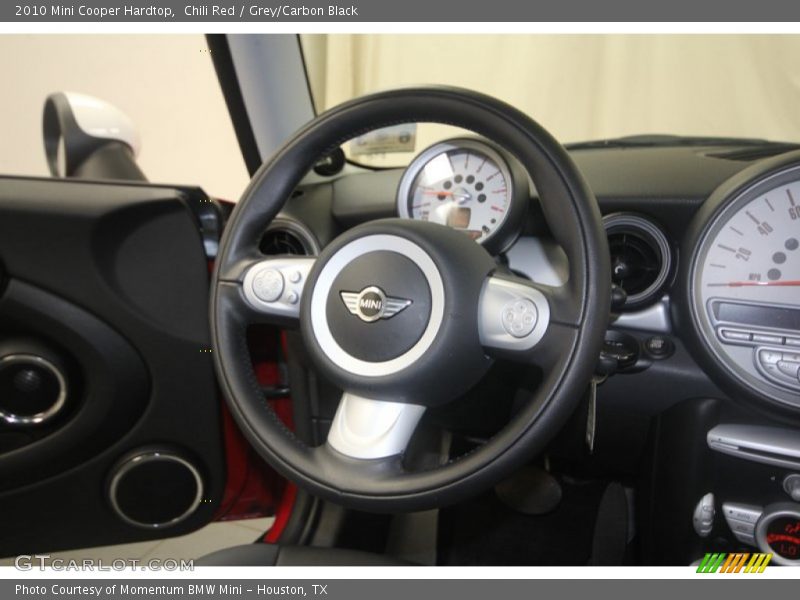 Chili Red / Grey/Carbon Black 2010 Mini Cooper Hardtop