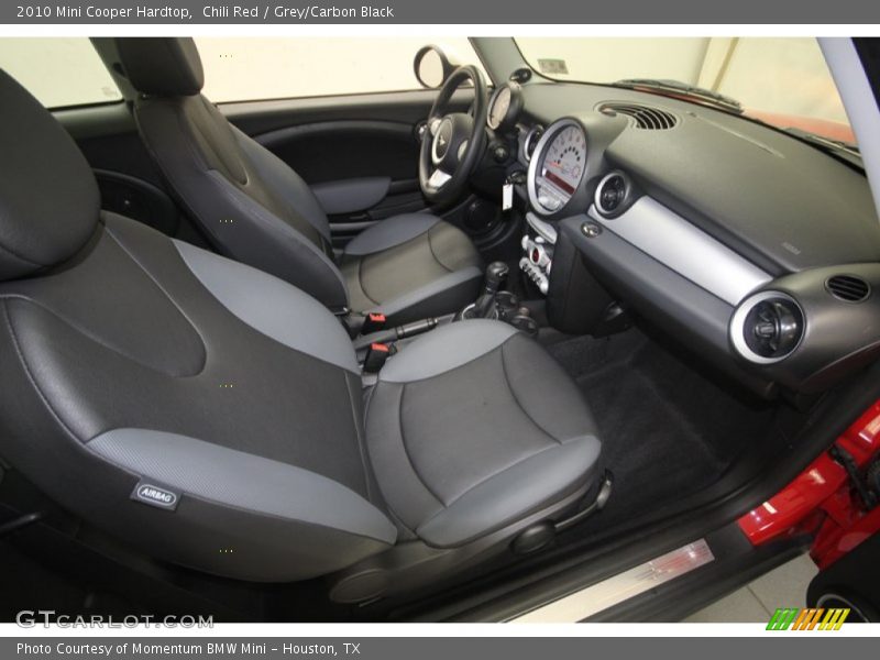 Chili Red / Grey/Carbon Black 2010 Mini Cooper Hardtop