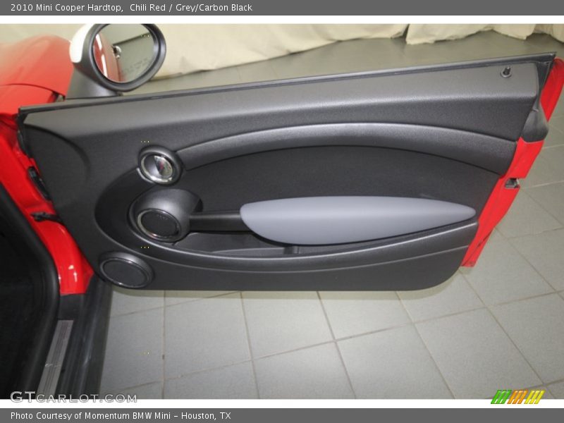 Chili Red / Grey/Carbon Black 2010 Mini Cooper Hardtop